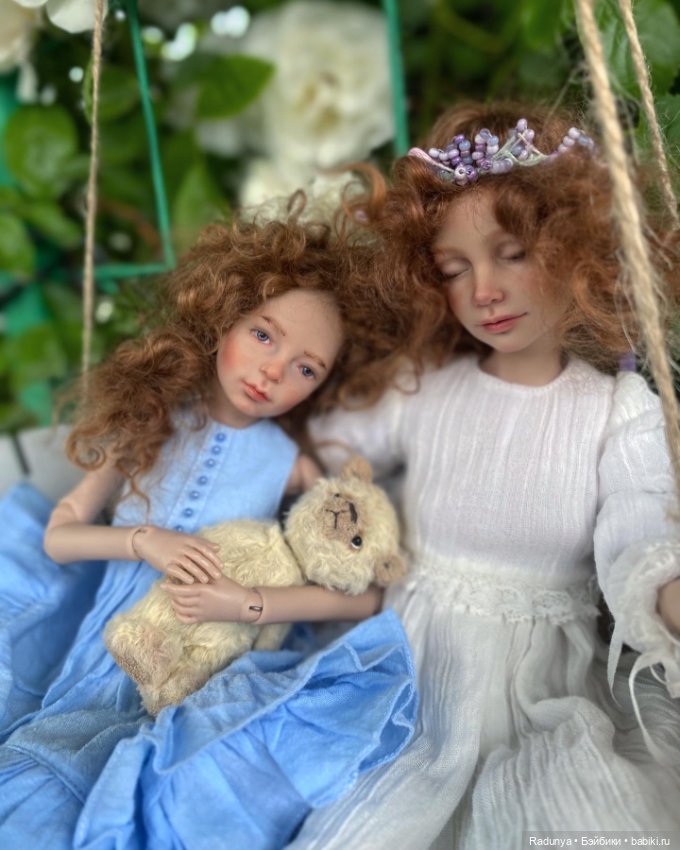 В розовом саду — Куклы Tender Creation (Анна Добрякова): российские BJD (БЖД)