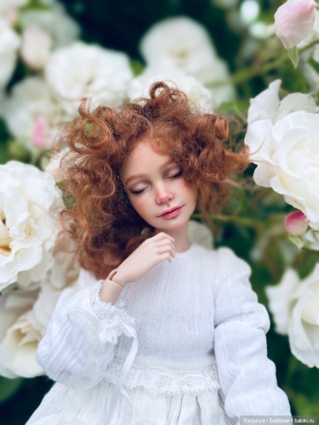 В розовом саду — Куклы Tender Creation (Анна Добрякова): российские BJD (БЖД)