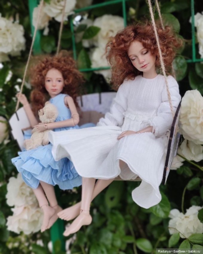 В розовом саду — Куклы Tender Creation (Анна Добрякова): российские BJD (БЖД)