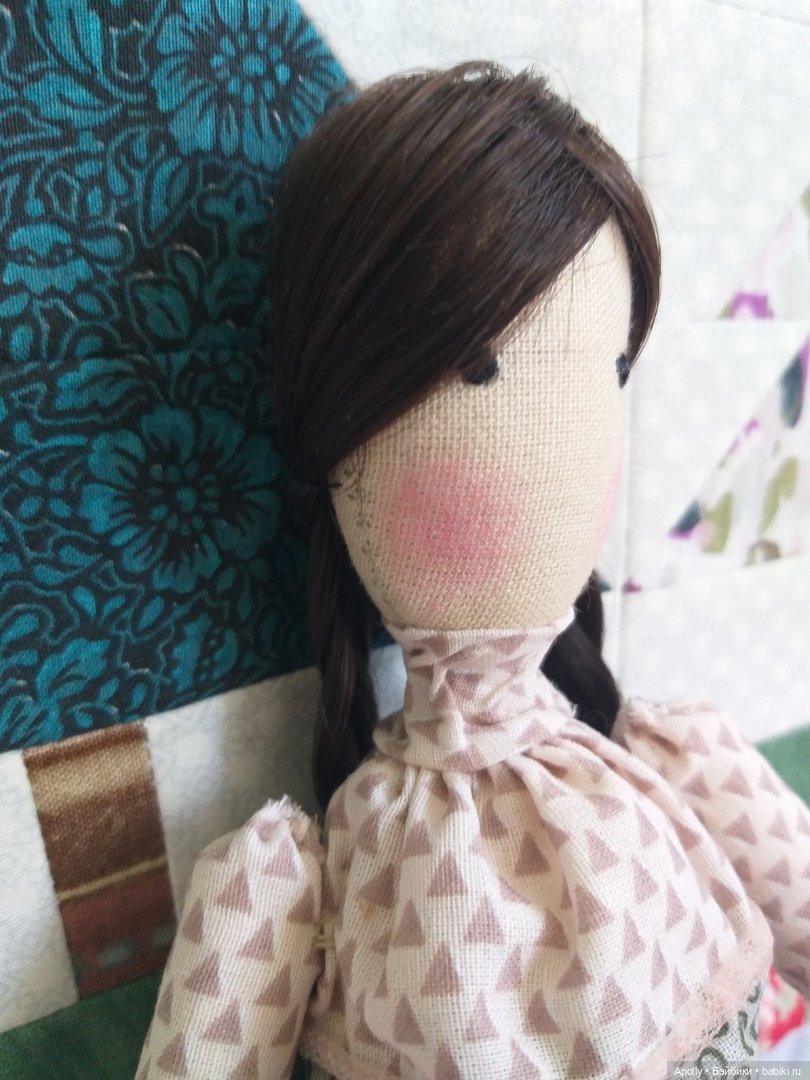 Девочка-пирожное — Авторские текстильные куклы: Вальдорфские (фото 10)