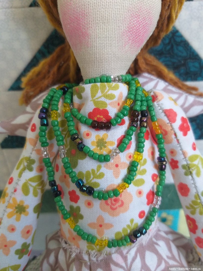 Василинка — Авторские текстильные куклы: Вальдорфские (фото 10)