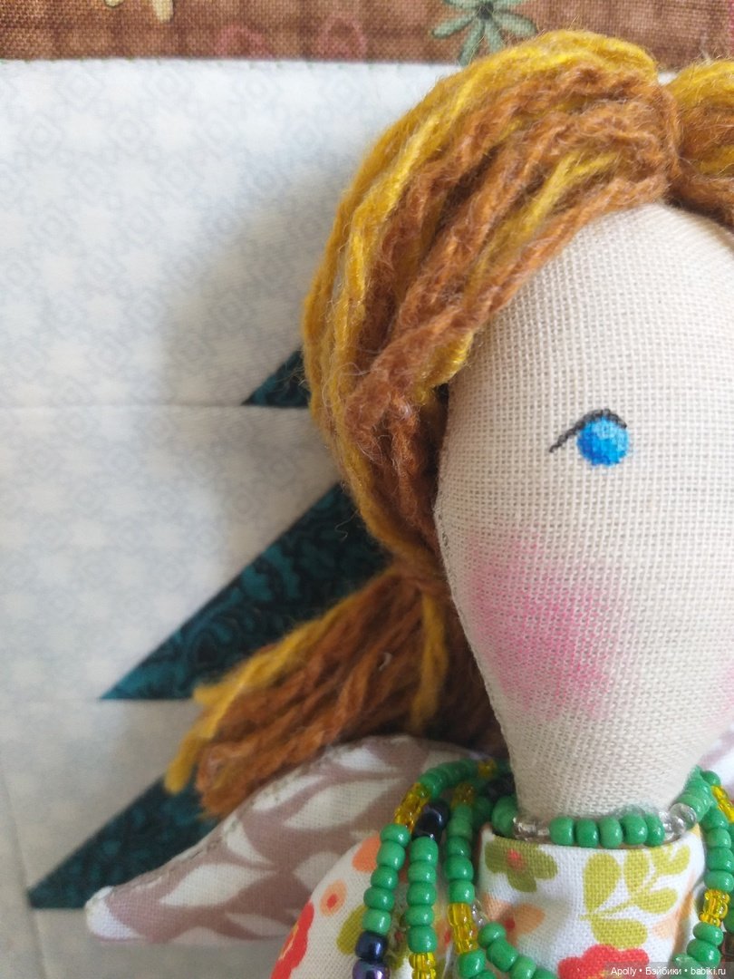 Василинка — Авторские текстильные куклы: Вальдорфские (фото 8)