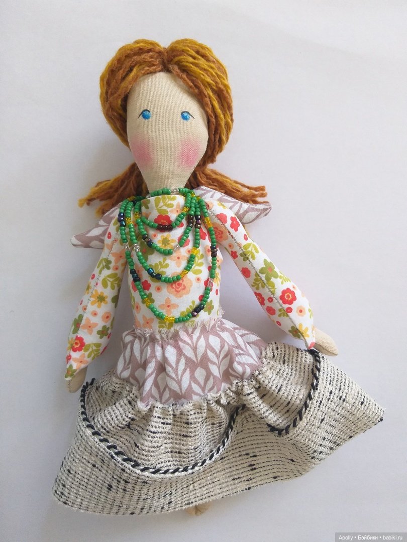 Василинка — Авторские текстильные куклы: Вальдорфские (фото 3)