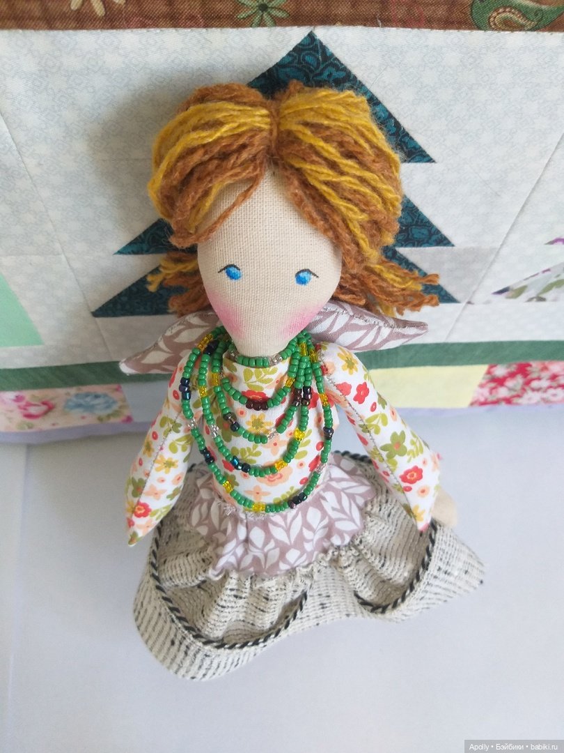 Василинка — Авторские текстильные куклы: Вальдорфские (фото 2)