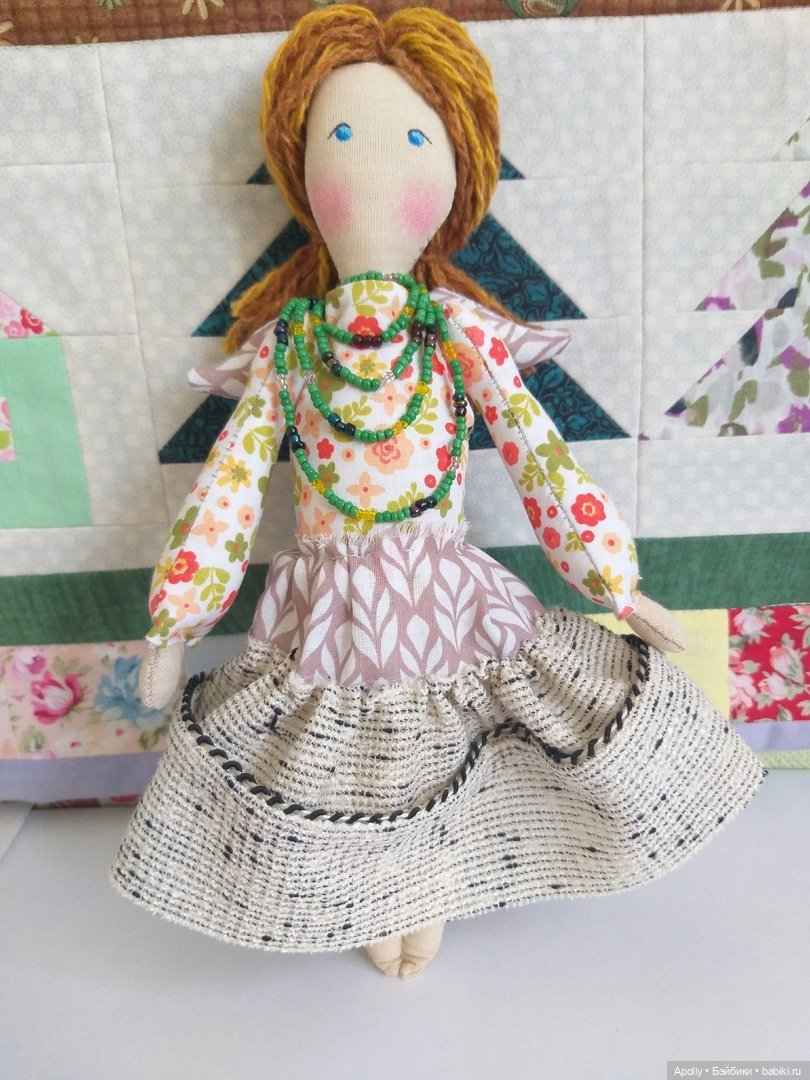 Василинка — Авторские текстильные куклы: Вальдорфские