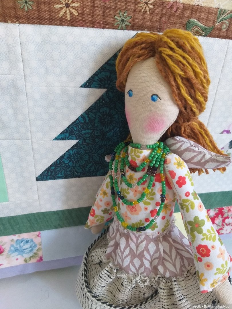 Василинка — Авторские текстильные куклы: Вальдорфские (фото 6)