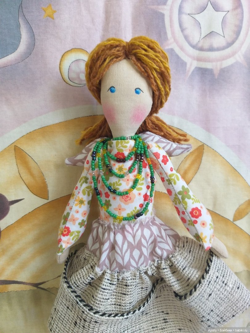 Василинка — Авторские текстильные куклы: Вальдорфские (фото 4)