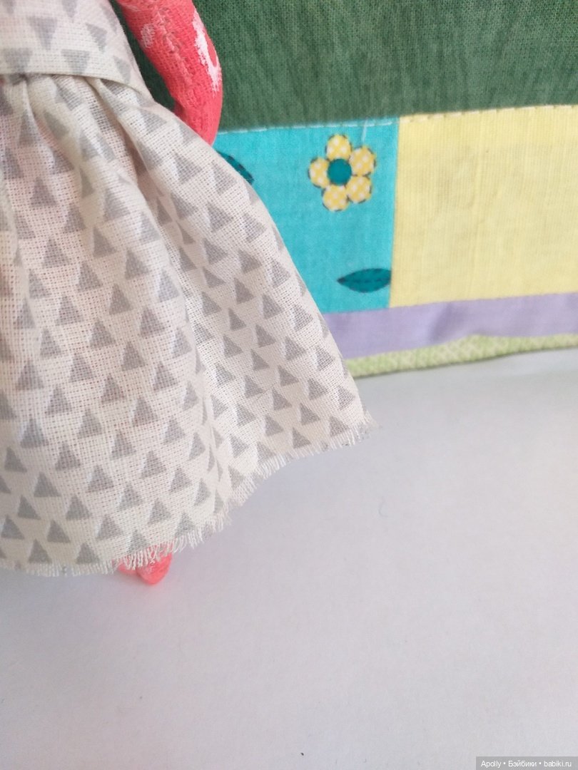 Лягушонок Катерина — Авторские текстильные куклы: Вальдорфские (фото 4)