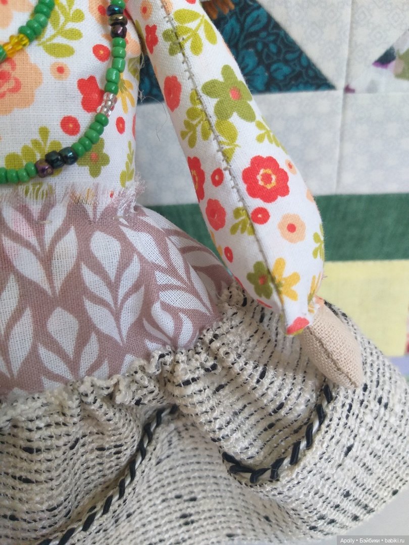 Василинка — Авторские текстильные куклы: Вальдорфские (фото 9)