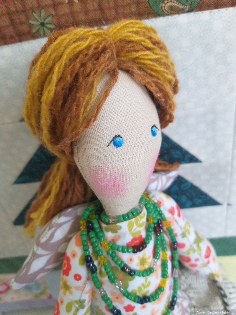 Василинка — Авторские текстильные куклы: Вальдорфские (фото 7)