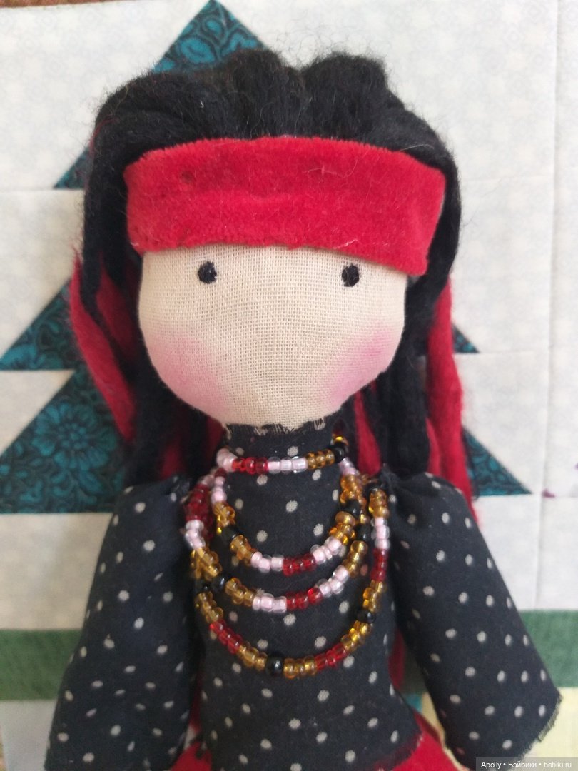 Пиратка Карина — Авторские текстильные куклы: Вальдорфские