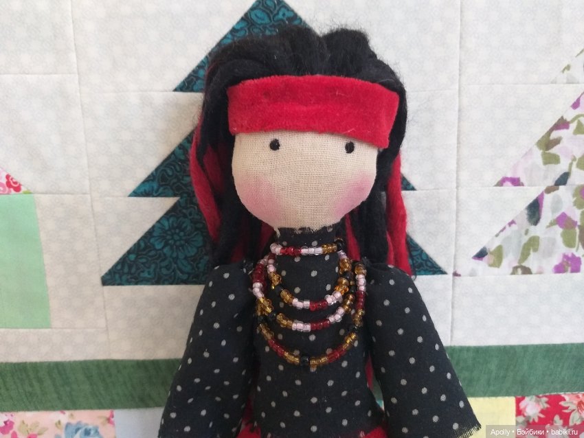 Пиратка Карина — Авторские текстильные куклы: Вальдорфские (фото 10)