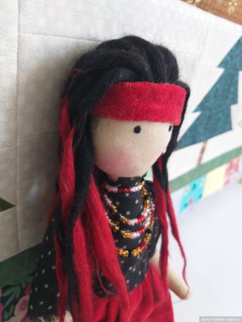 Пиратка Карина — Авторские текстильные куклы: Вальдорфские (фото 4)