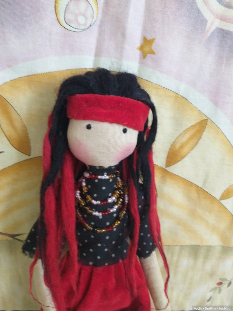 Пиратка Карина — Авторские текстильные куклы: Вальдорфские (фото 7)