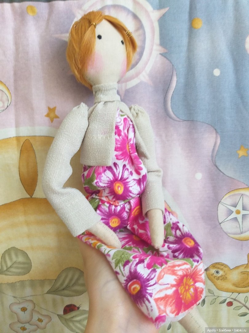 Элиза — Авторские текстильные куклы: Вальдорфские (фото 7)