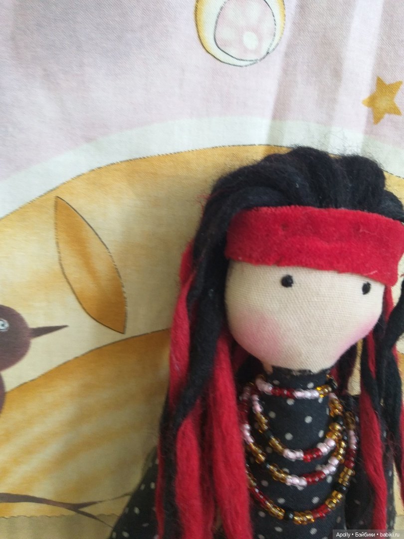 Пиратка Карина — Авторские текстильные куклы: Вальдорфские (фото 6)
