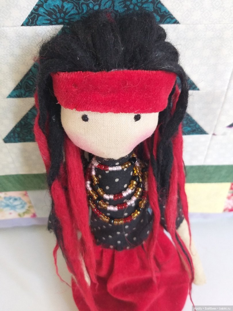 Пиратка Карина — Авторские текстильные куклы: Вальдорфские (фото 9)