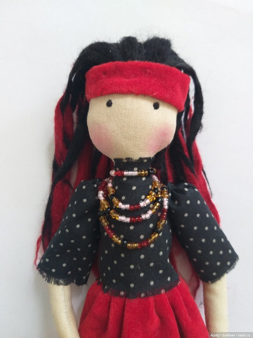 Пиратка Карина — Авторские текстильные куклы: Вальдорфские
