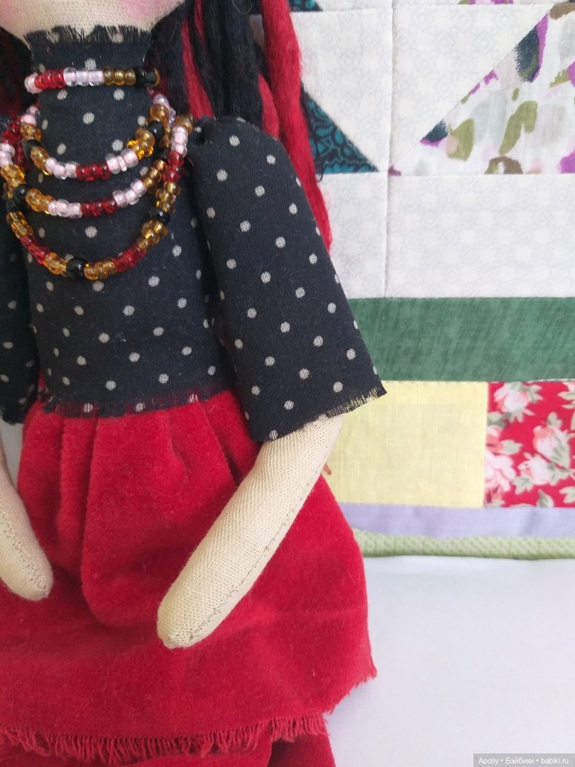 Пиратка Карина — Авторские текстильные куклы: Вальдорфские