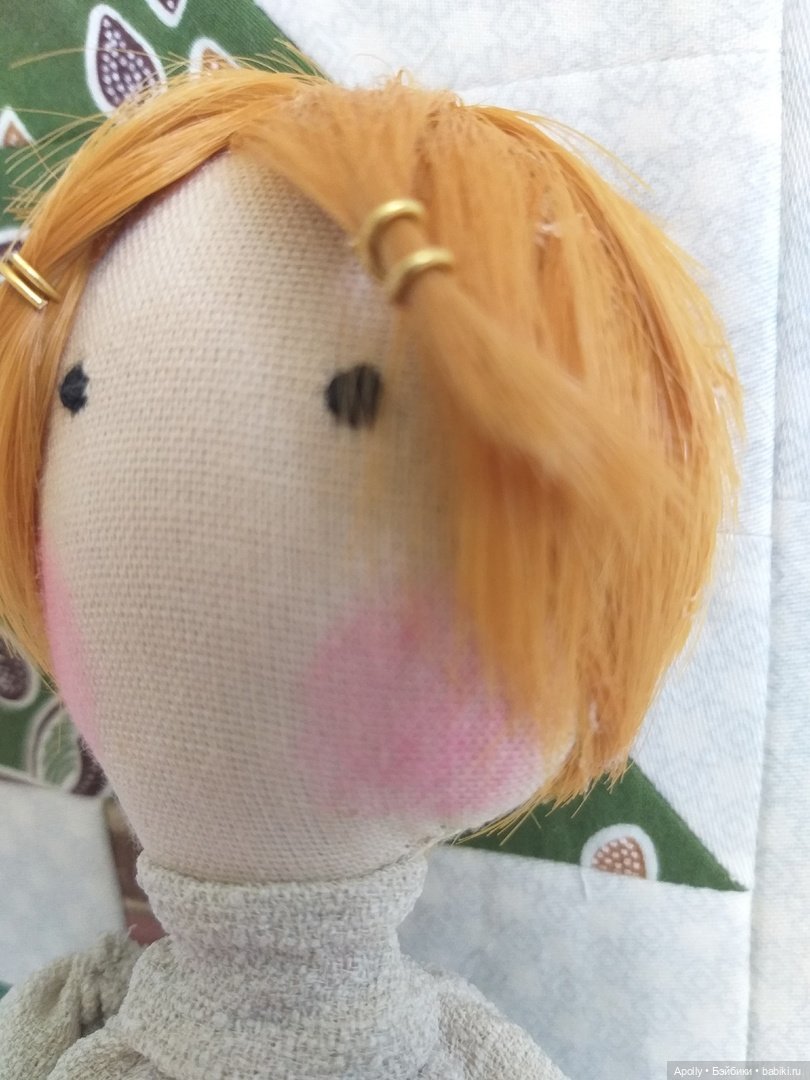 Элиза — Авторские текстильные куклы: Вальдорфские