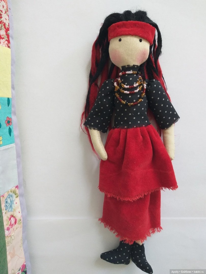 Пиратка Карина — Авторские текстильные куклы: Вальдорфские