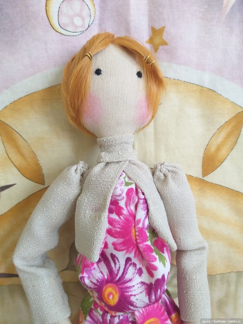 Элиза — Авторские текстильные куклы: Вальдорфские (фото 6)