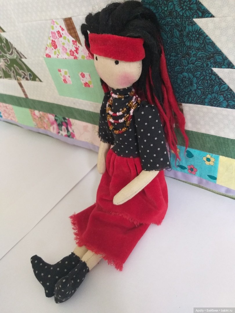 Пиратка Карина — Авторские текстильные куклы: Вальдорфские (фото 3)
