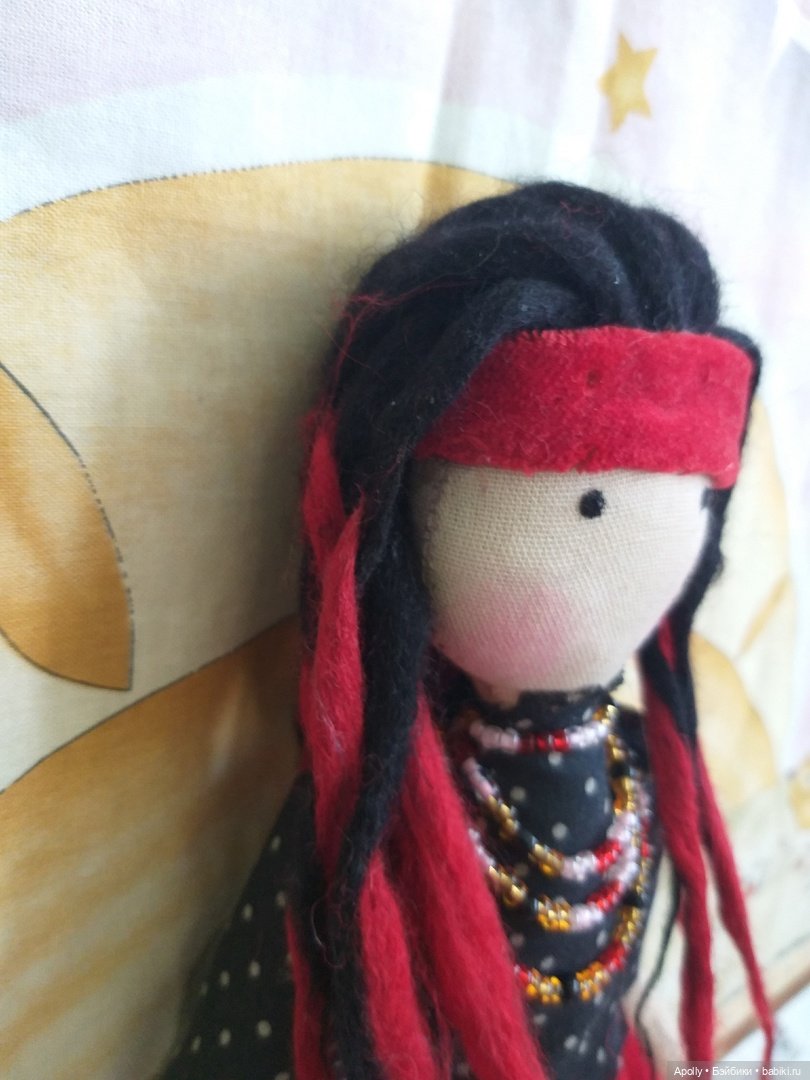Пиратка Карина — Авторские текстильные куклы: Вальдорфские (фото 5)
