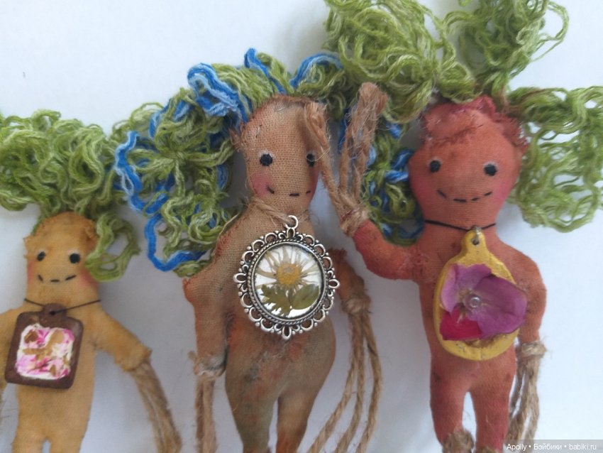 Малышка Мандрагора — Авторские текстильные куклы: Вальдорфские (фото 5)