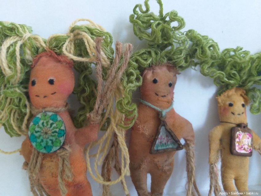 Малышка Мандрагора — Авторские текстильные куклы: Вальдорфские (фото 6)