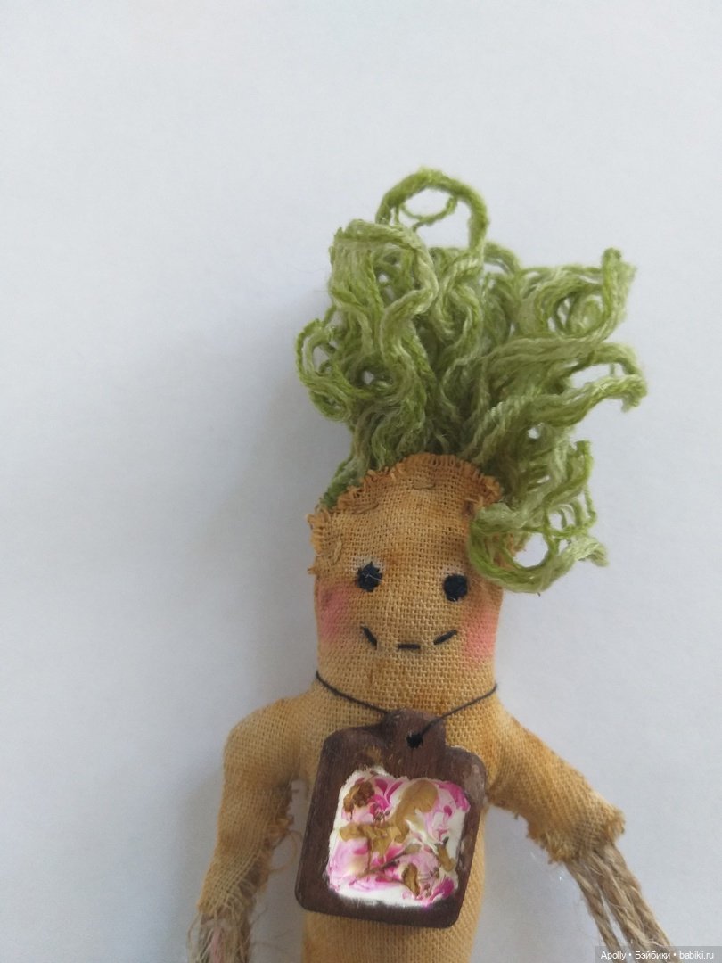 Малышка Мандрагора — Авторские текстильные куклы: Вальдорфские