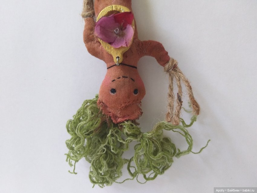Мандрагора Розочка — Авторские текстильные куклы: Вальдорфские (фото 6)