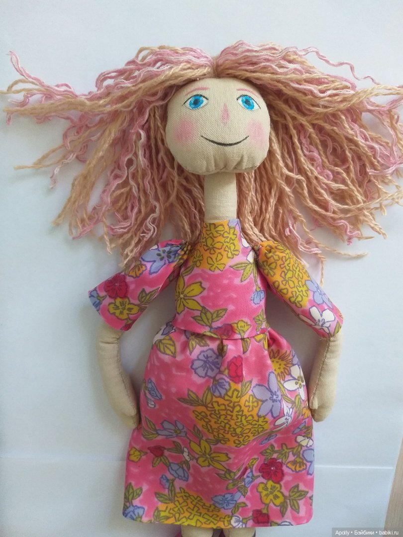 Авторская кукла Триша — Авторские текстильные куклы: Вальдорфские (фото 6)