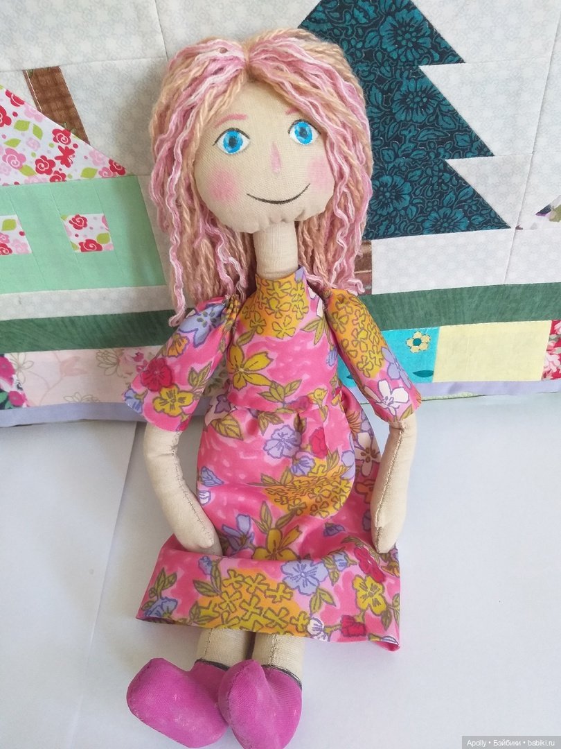 Авторская кукла Триша — Авторские текстильные куклы: Вальдорфские