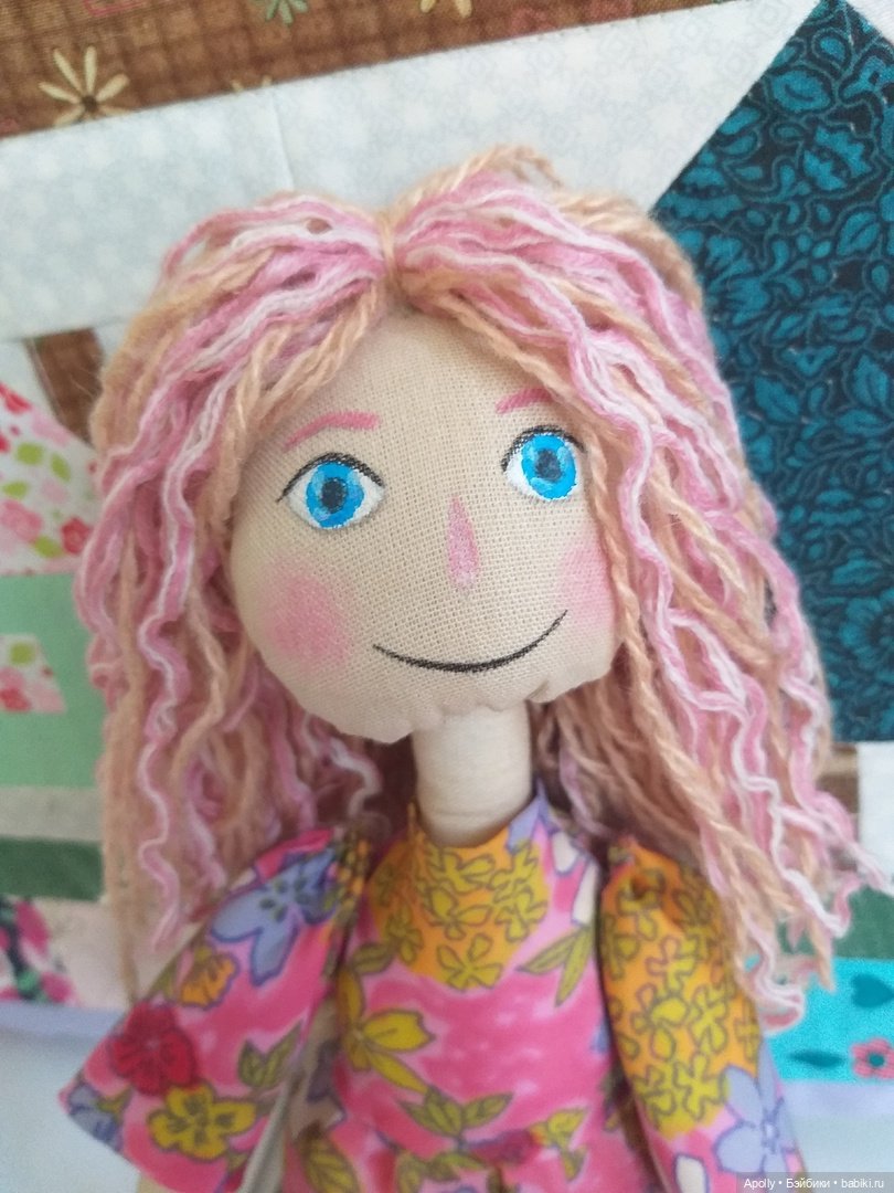 Авторская кукла Триша — Авторские текстильные куклы: Вальдорфские