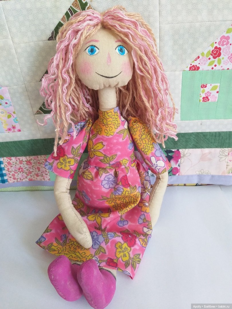Авторская кукла Триша — Авторские текстильные куклы: Вальдорфские