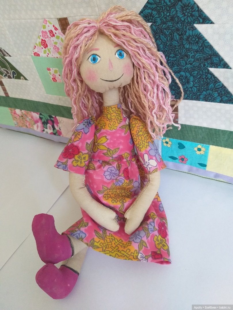 Авторская кукла Триша — Авторские текстильные куклы: Вальдорфские
