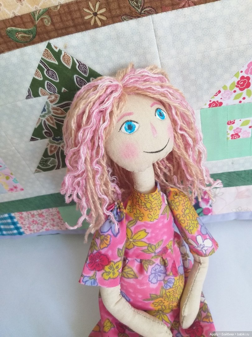 Авторская кукла Триша — Авторские текстильные куклы: Вальдорфские (фото 5)