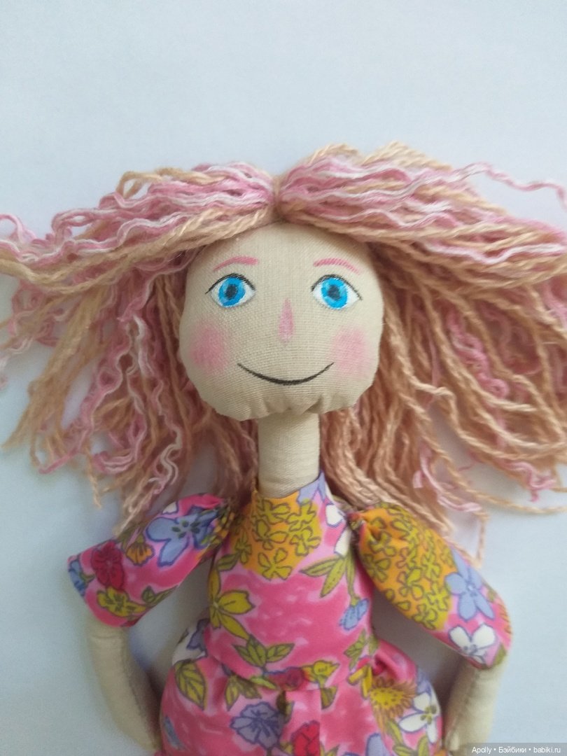 Авторская кукла Триша — Авторские текстильные куклы: Вальдорфские (фото 7)