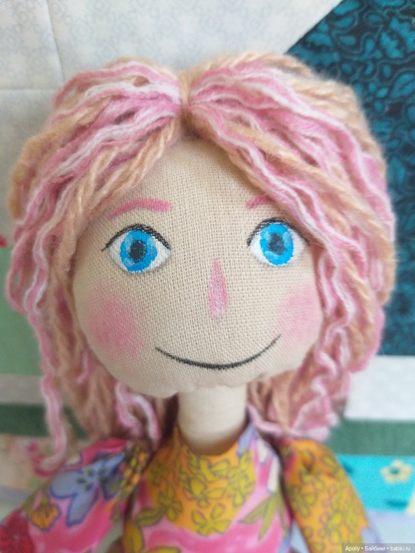 Авторская кукла Триша — Авторские текстильные куклы: Вальдорфские