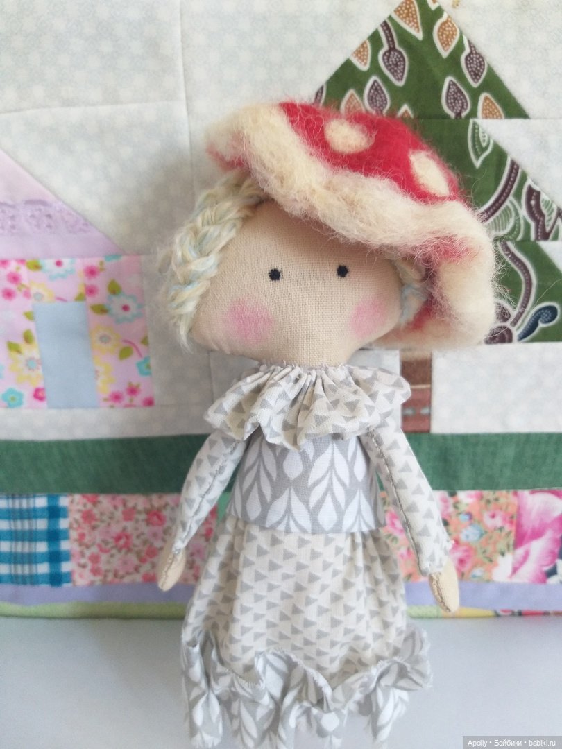 Мухоморчик — Авторские текстильные куклы: Вальдорфские (фото 10)