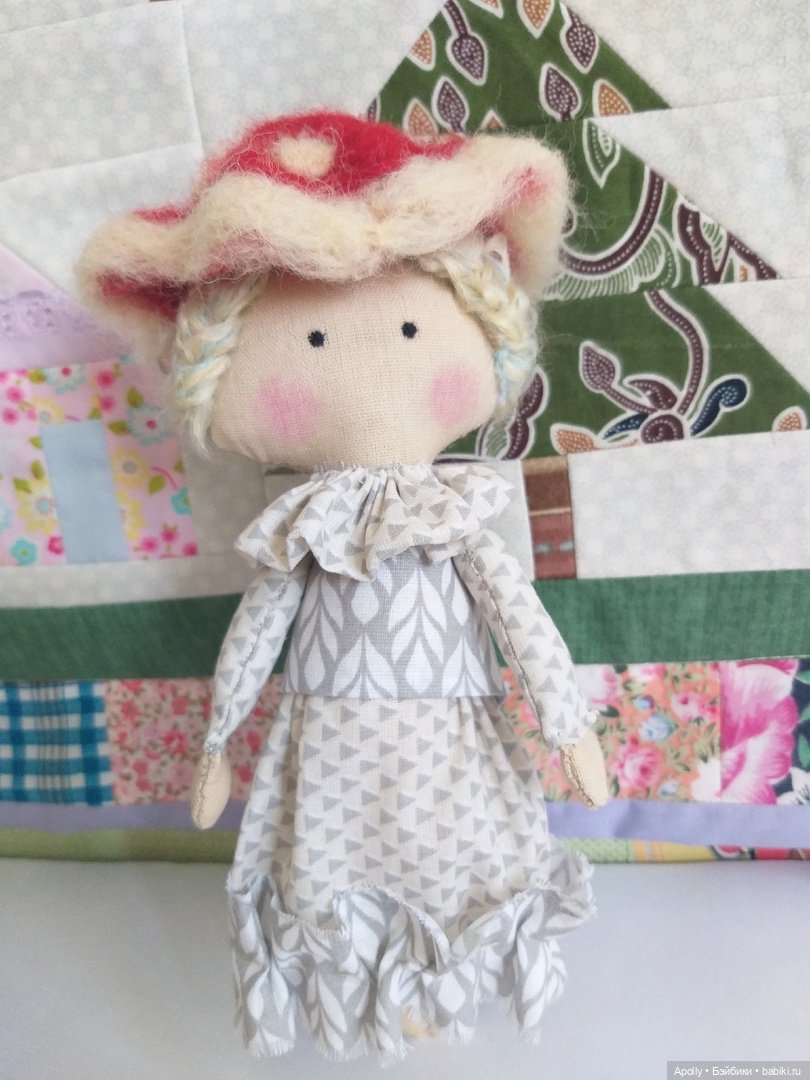 Мухоморчик — Авторские текстильные куклы: Вальдорфские