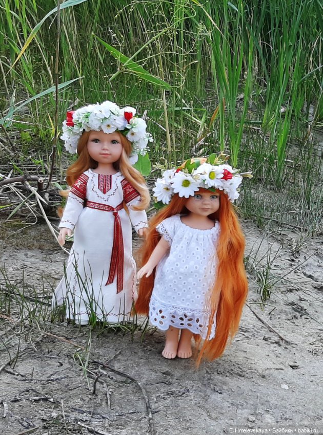 Праздник Ивана Купала : Купава и подружка