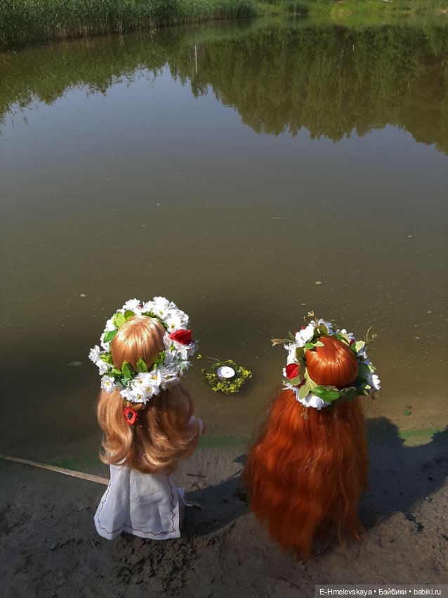 Праздник Ивана Купала : Купава и подружка (фото 4)