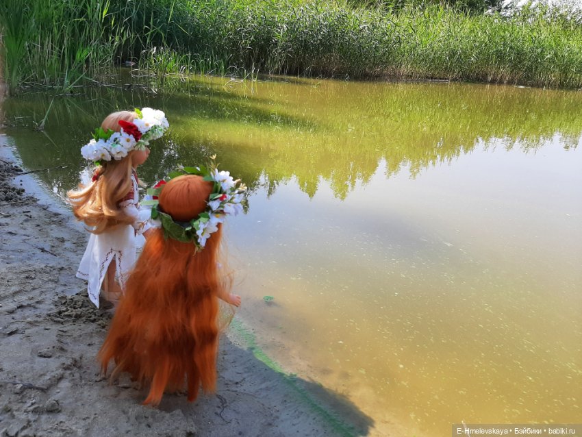 Праздник Ивана Купала : Купава и подружка (фото 3)