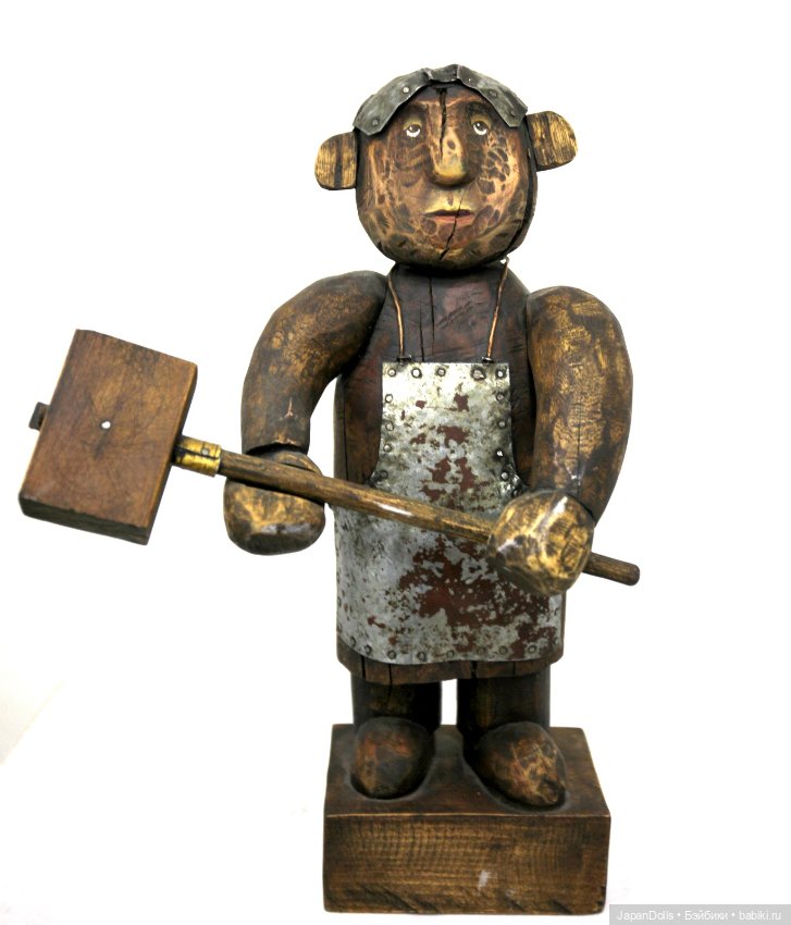 "Кузнец" на выставке "Куклы с характером. Четвертая высота"