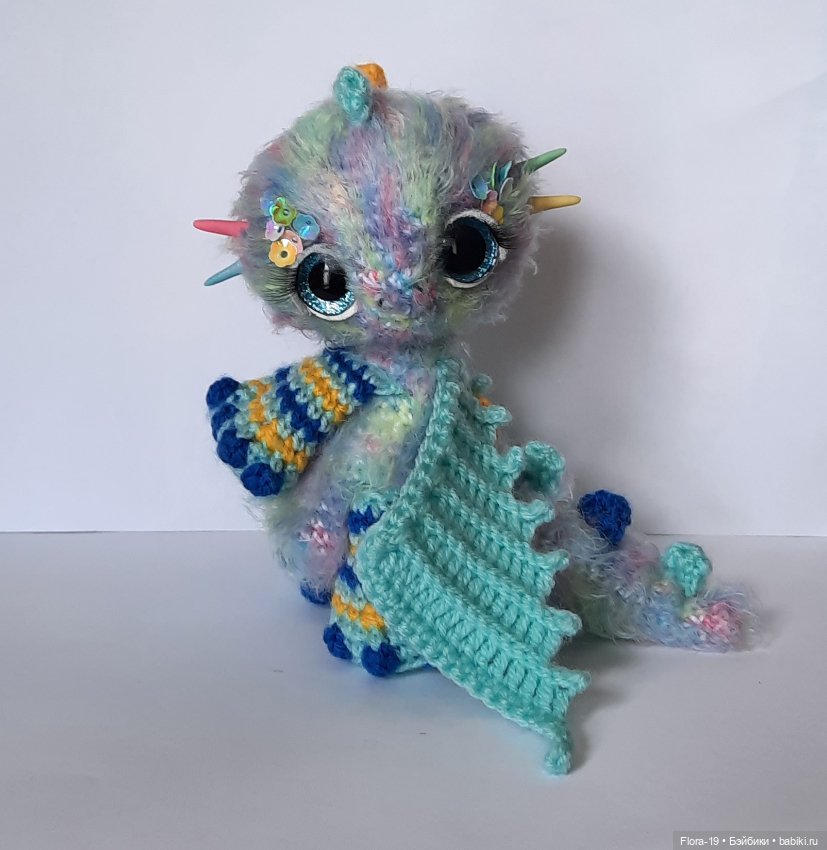 Букет из Нежных Дракош — Вязаные игрушки и амигуруми: крючком (фото 3)