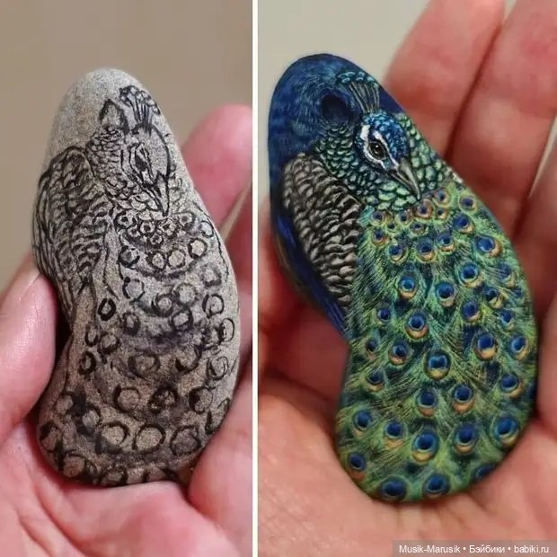 Аки Наката — художница, которая оживляет камни (фото 8)