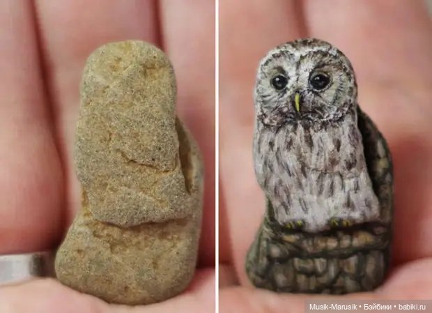 Аки Наката — художница, которая оживляет камни (фото 5)