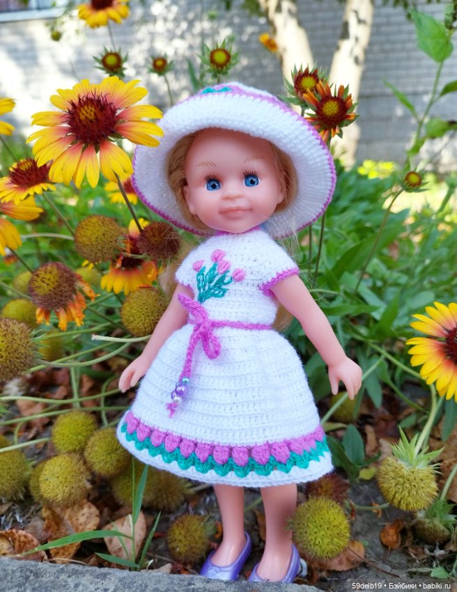 Июльские цветы — Одежда и обувь для кукол своими руками: фото (фото 2)